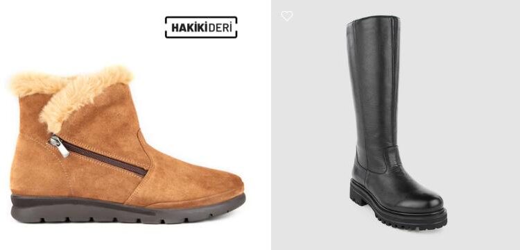 kadın bot çizme modelleri