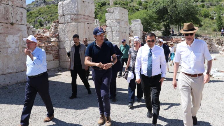 AB Türkiye Delegasyonu Başkanı Landrut’tan Sagalassos Antik Kenti’ne ziyaret