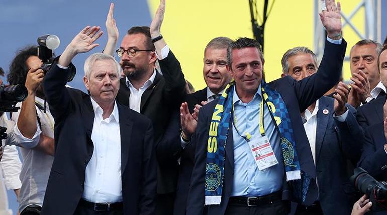 Aziz Yildirim, Fenerbahçe Başkanlığı adayı Ali Koç ile tanıştı