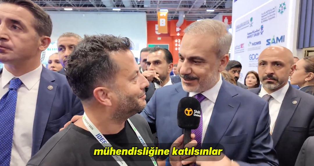 Bakan Fidan Dan Idef 2025 Savunma endüstrisi için şaşırtıcı kelimeler! Genç tavsiyeler verdi:
