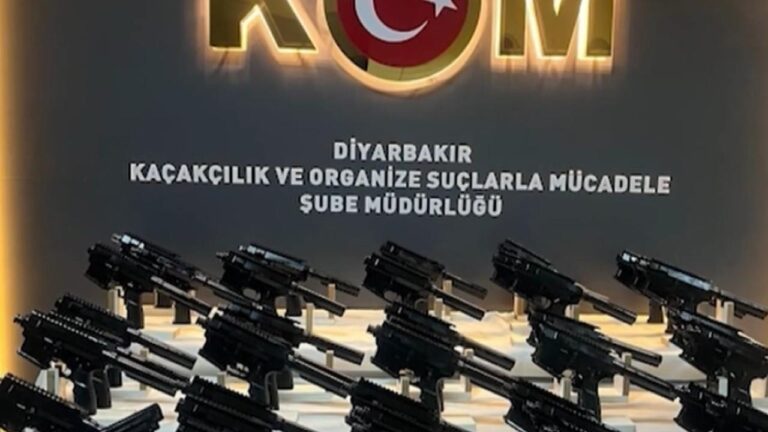 Diyarbakır’da silah kaçakçılarına operasyon: 6 tutuklama
