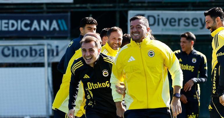 Kerem Aktürkoğlu'nun doğum günü F.Bahçe antrenmanında kutlandı