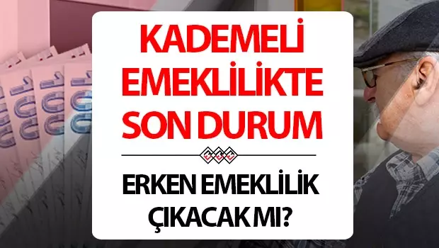 HABER GELDİ! KADEMELİ EMEKLİLİK SÜRPRİZİ NE ZAMAN GELECEK?|2025 KADEMELİ EMEKLİLİK TABLOSU BELLİ OLDU MU? ERKENLEŞTİRİLMİŞ EMEKLİLİK İÇİN SİGORTA GÜN ŞARTI SON DURUM NE?|1999 SONRASI SİGORTALILAR DİKKAT: KADEMELİ EMEKLİLİK HAKKI İÇİN YAŞ VE PRİM ŞARTLARI GÜNCELLENDİ Mİ?}